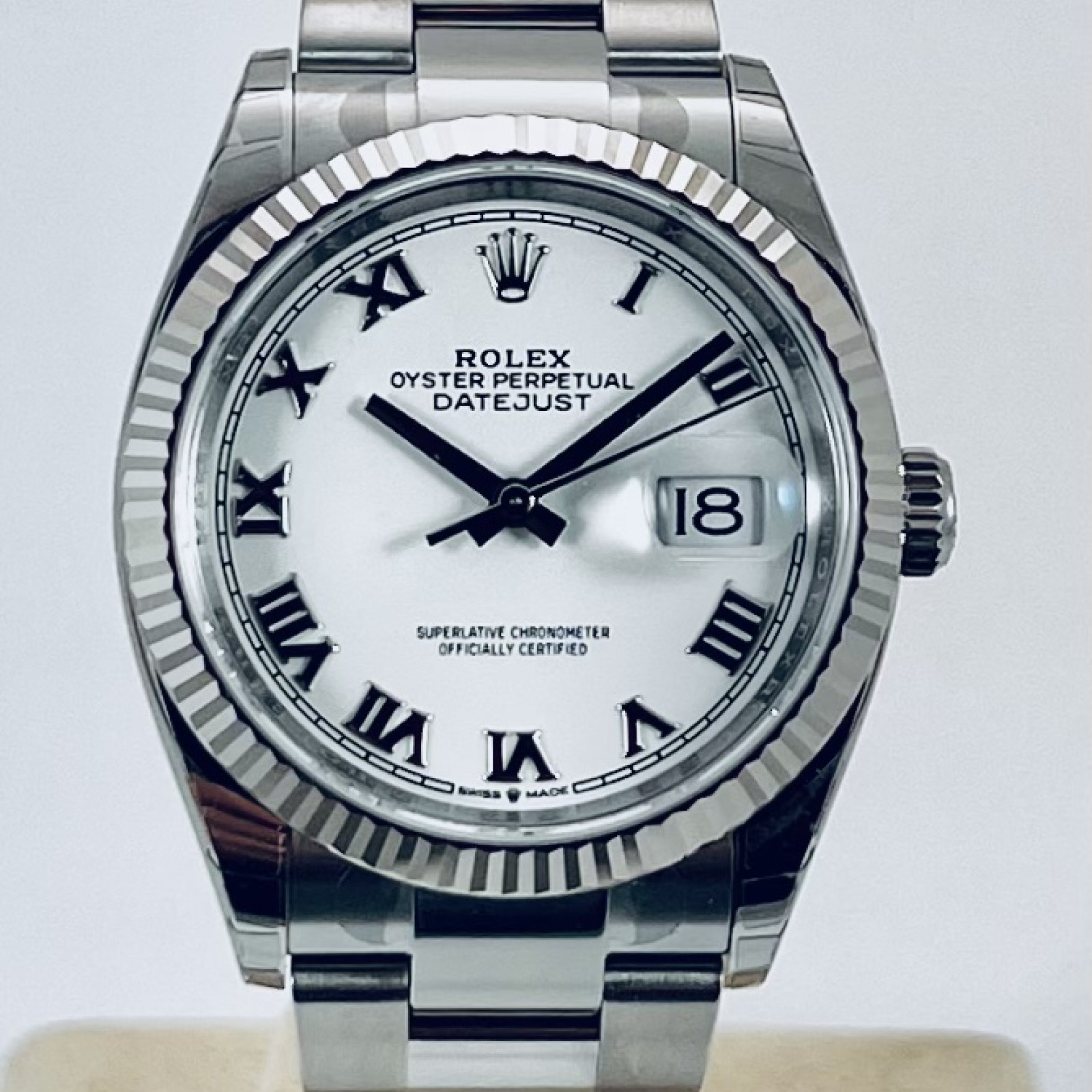 Rolex Datejust 36 White Dial