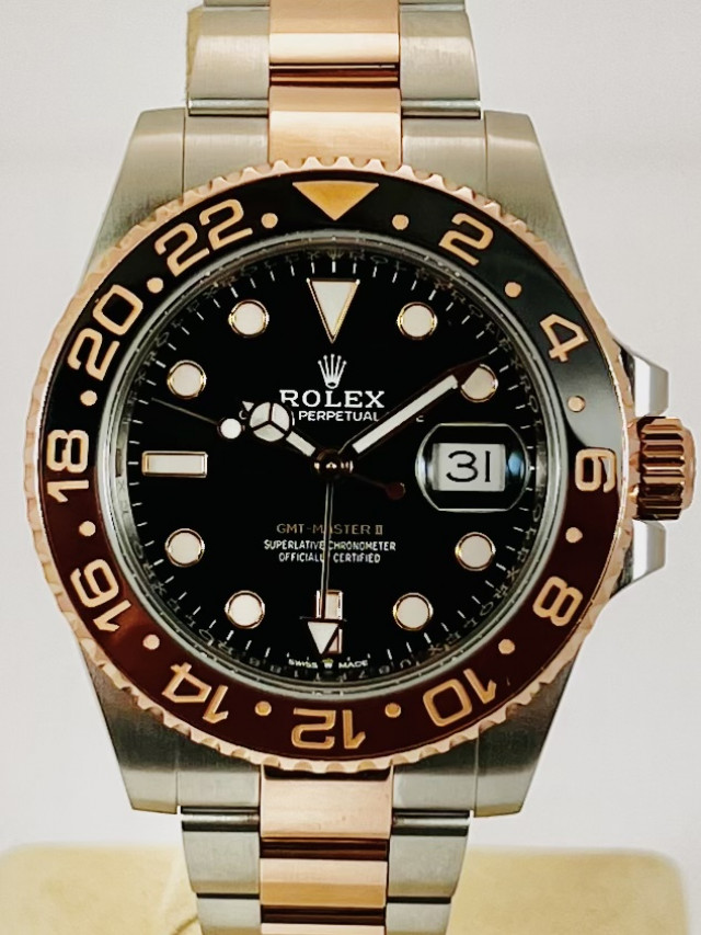 2019 Rolex GMT-Master II Ref. 126711CHNR Stainless Steel Black