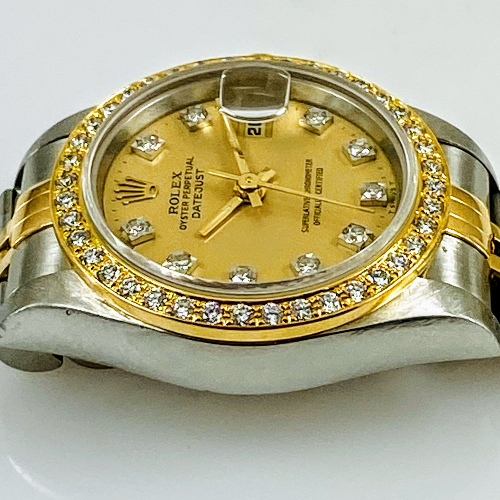 Rolex 69173 Diamond Bezel & Dial.