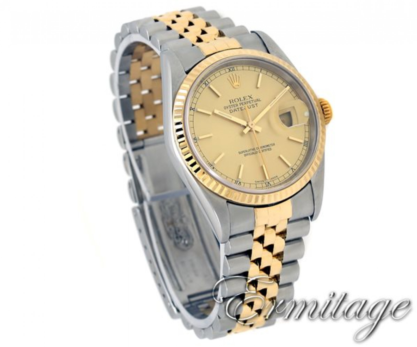 Used Rolex Datejust 16233 36 mm Champagne