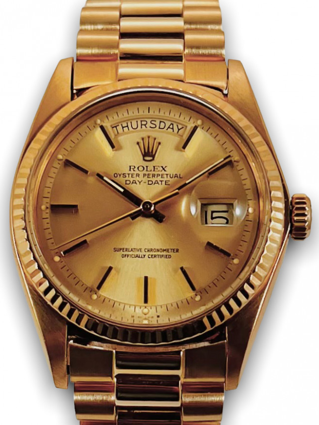 Vintage Rolex Day-Date 1803 Gold Year 1977