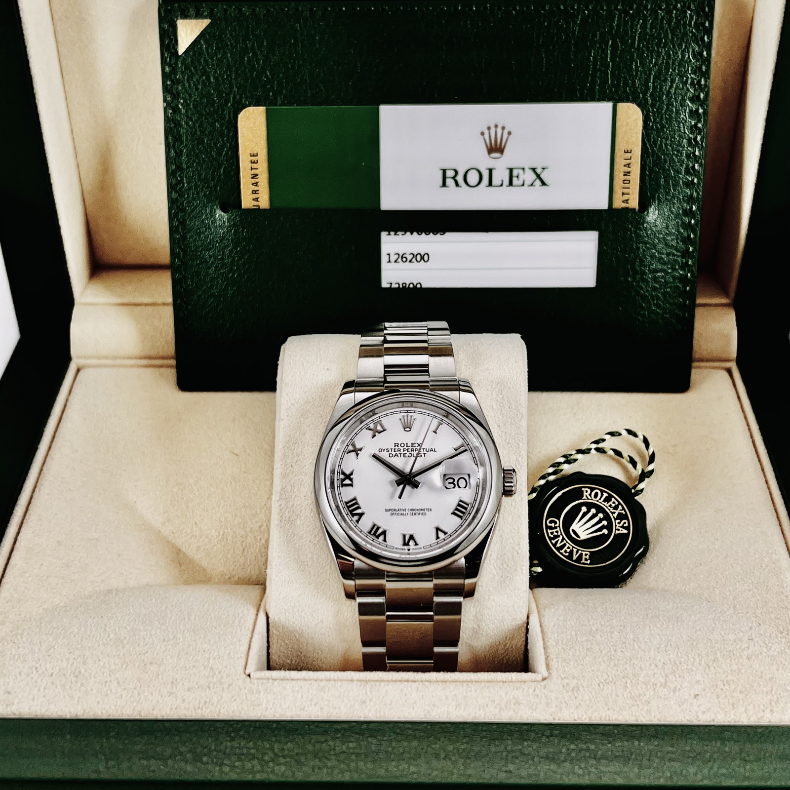 Rolex Datejust 36 Model 126200