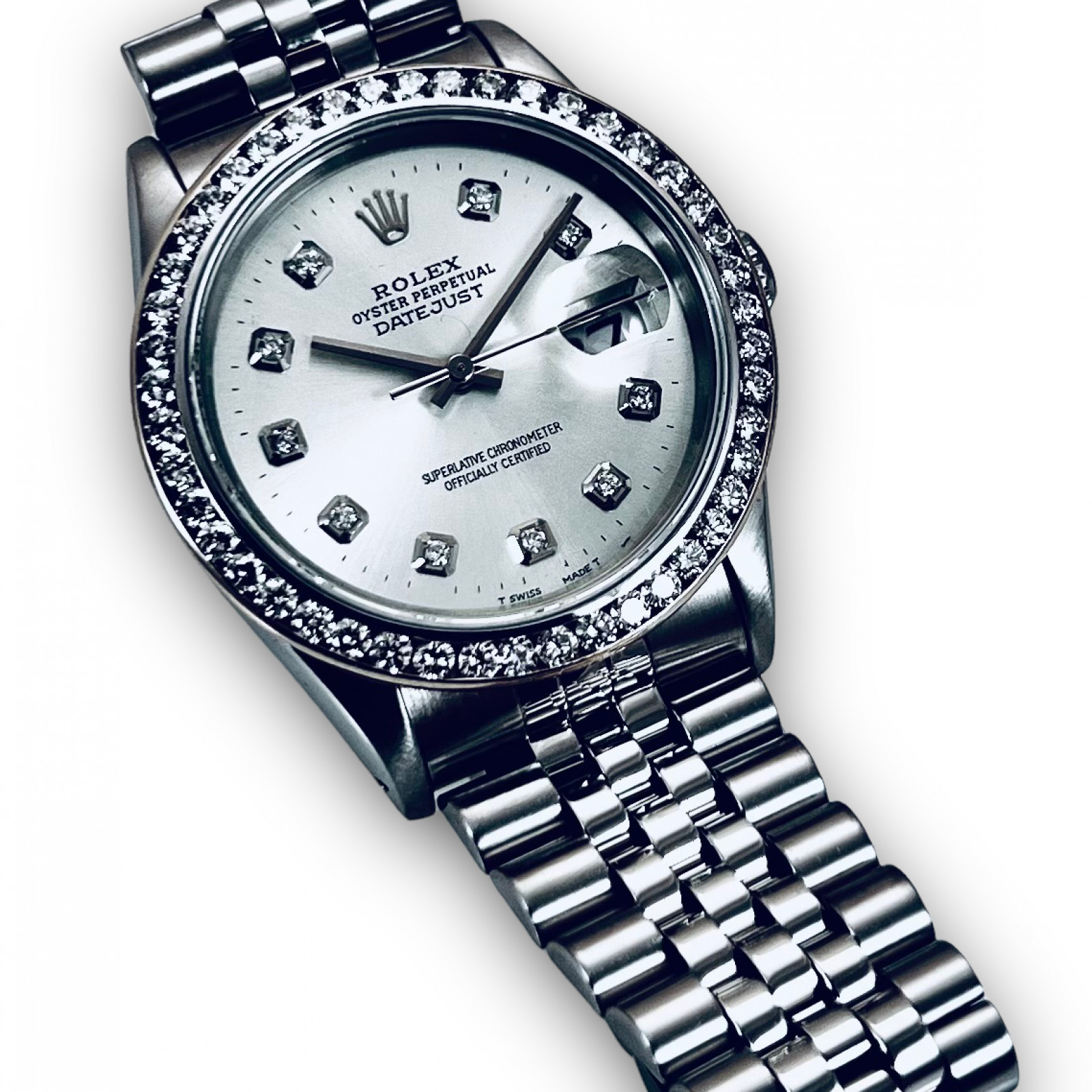 Diamond Rolex Datejust Model 16234