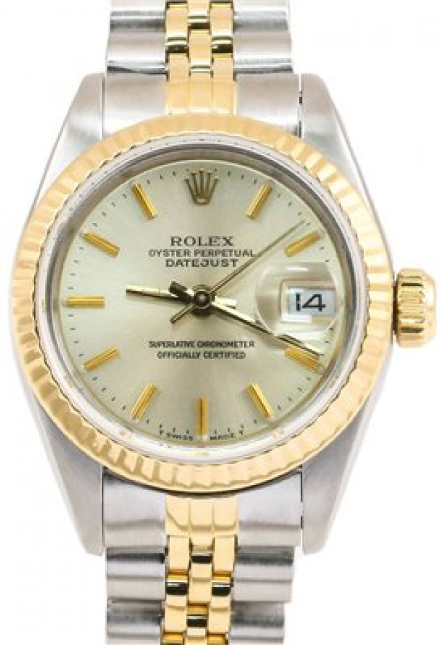 Rolex Datejust 69173 with Silver Dial
