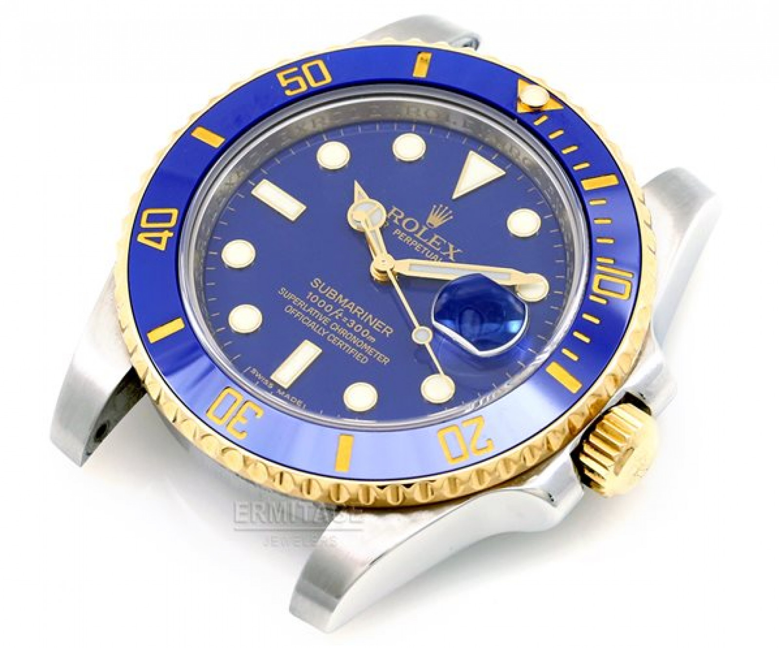 Rolex Submariner 116613 Gold & Steel Blue 2010