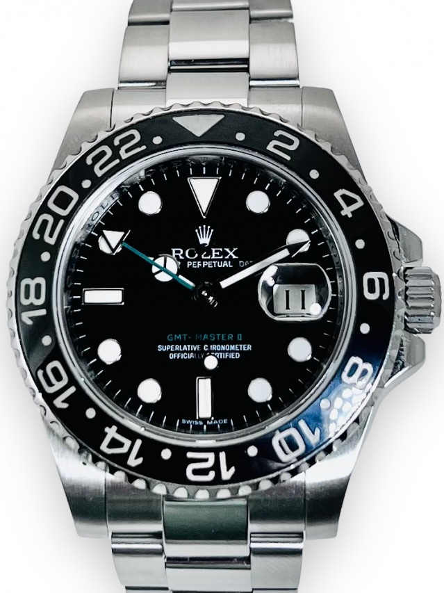 Black Rolex GMT-Master II 116710