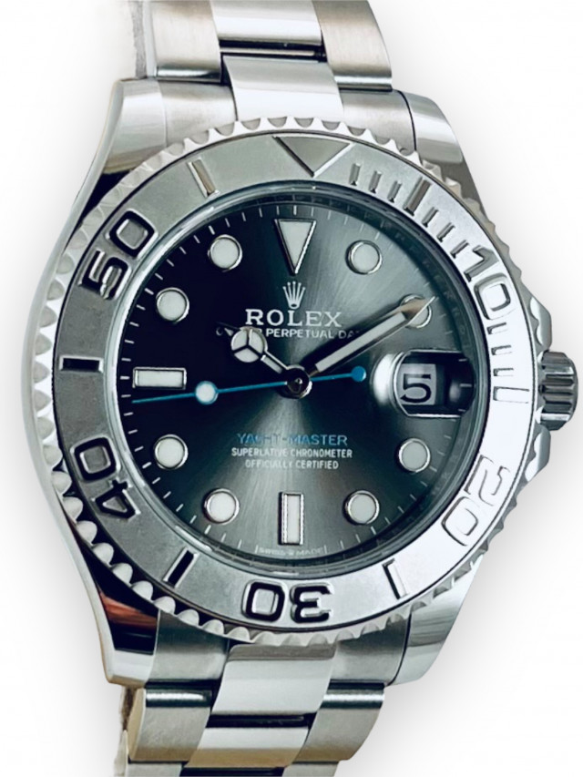 Rolex 168622 Platinum & Steel on Oyster Platinum