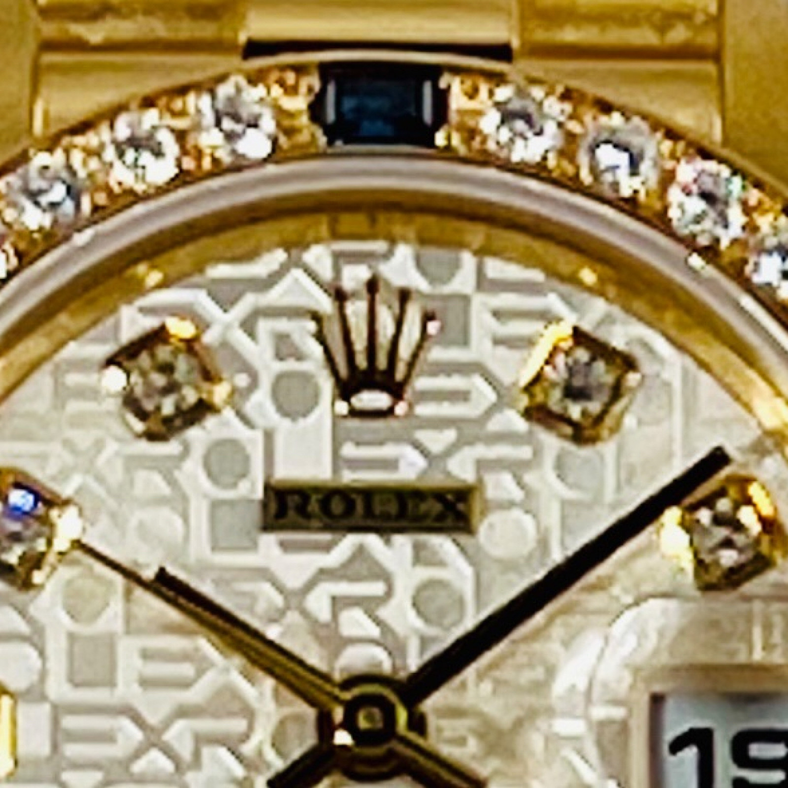 Rolex 79088 Diamond & Sapphire Datejust