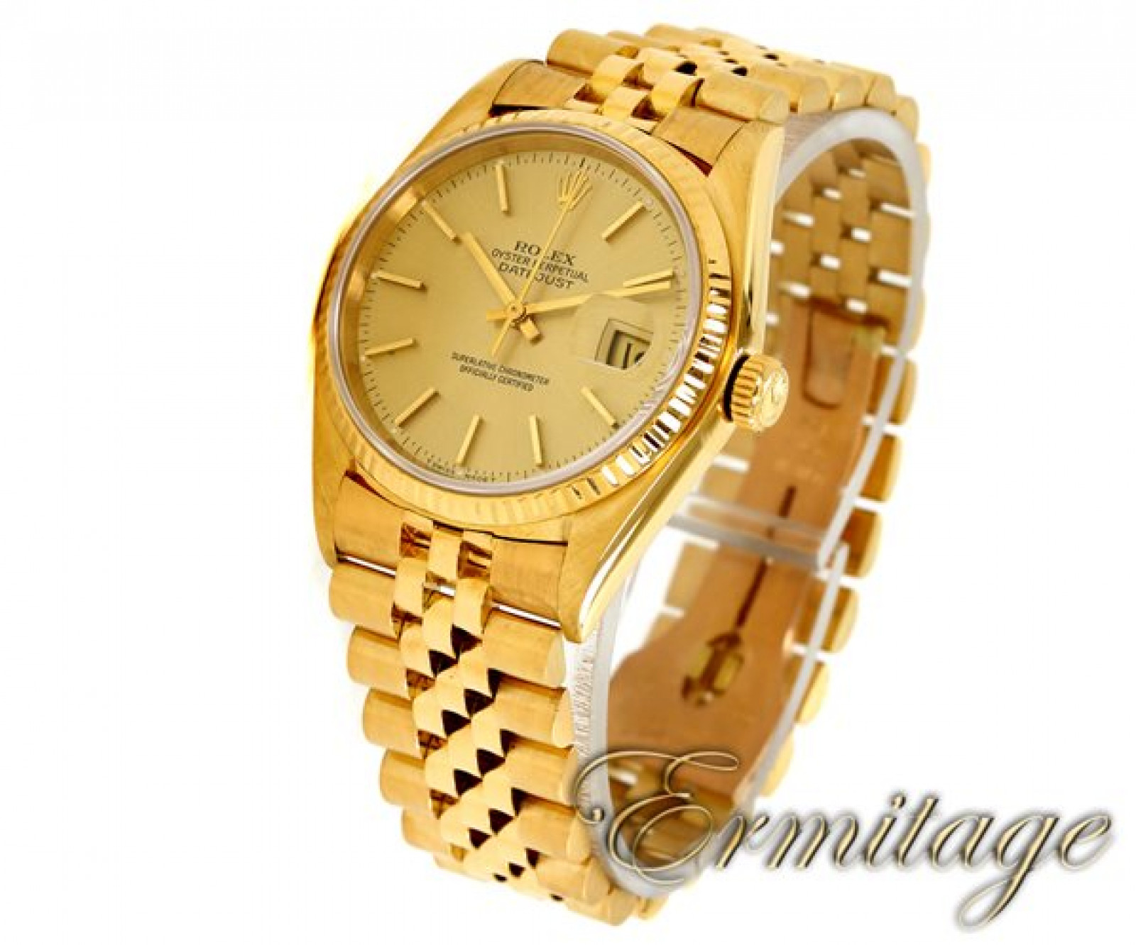 Luxury Rolex Datejust 16018 Gold