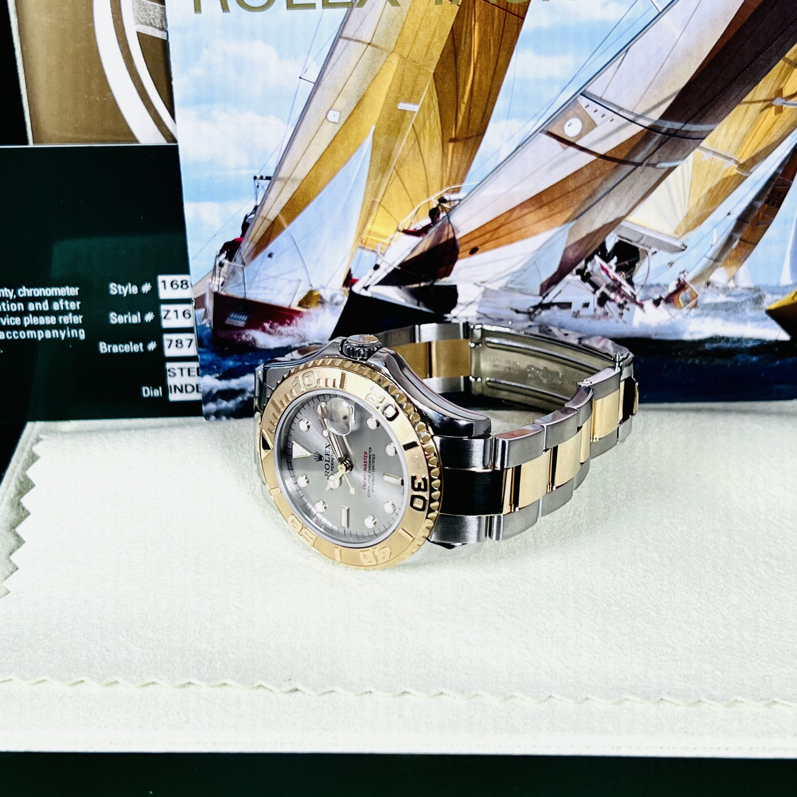 Rolex Yacht-Master 168623 18KT Gold & Steel