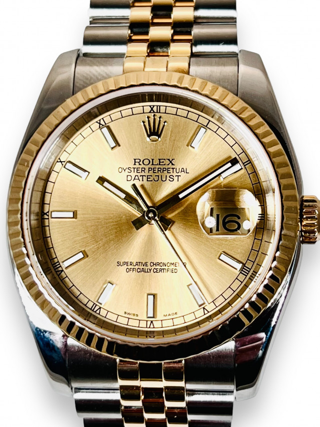 Rolex Datejust 116233 Gold & Steel 36 mm