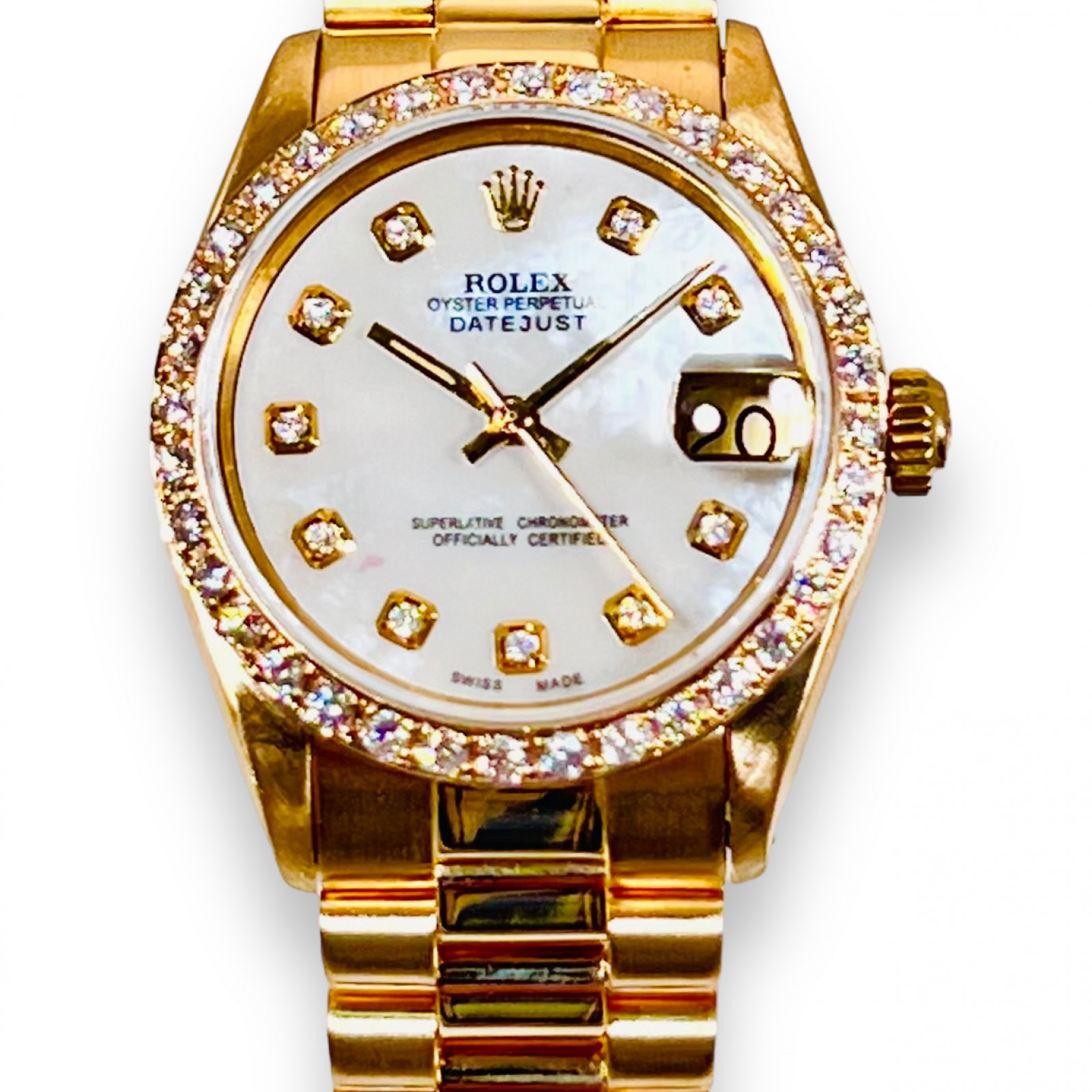 Rolex 6827 Mid Size 31 mm 18 KT Gold