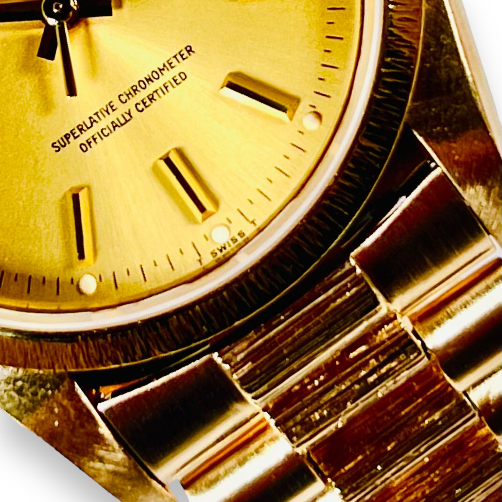 Rolex President with Bark Finish Rolex Day-Date 18078