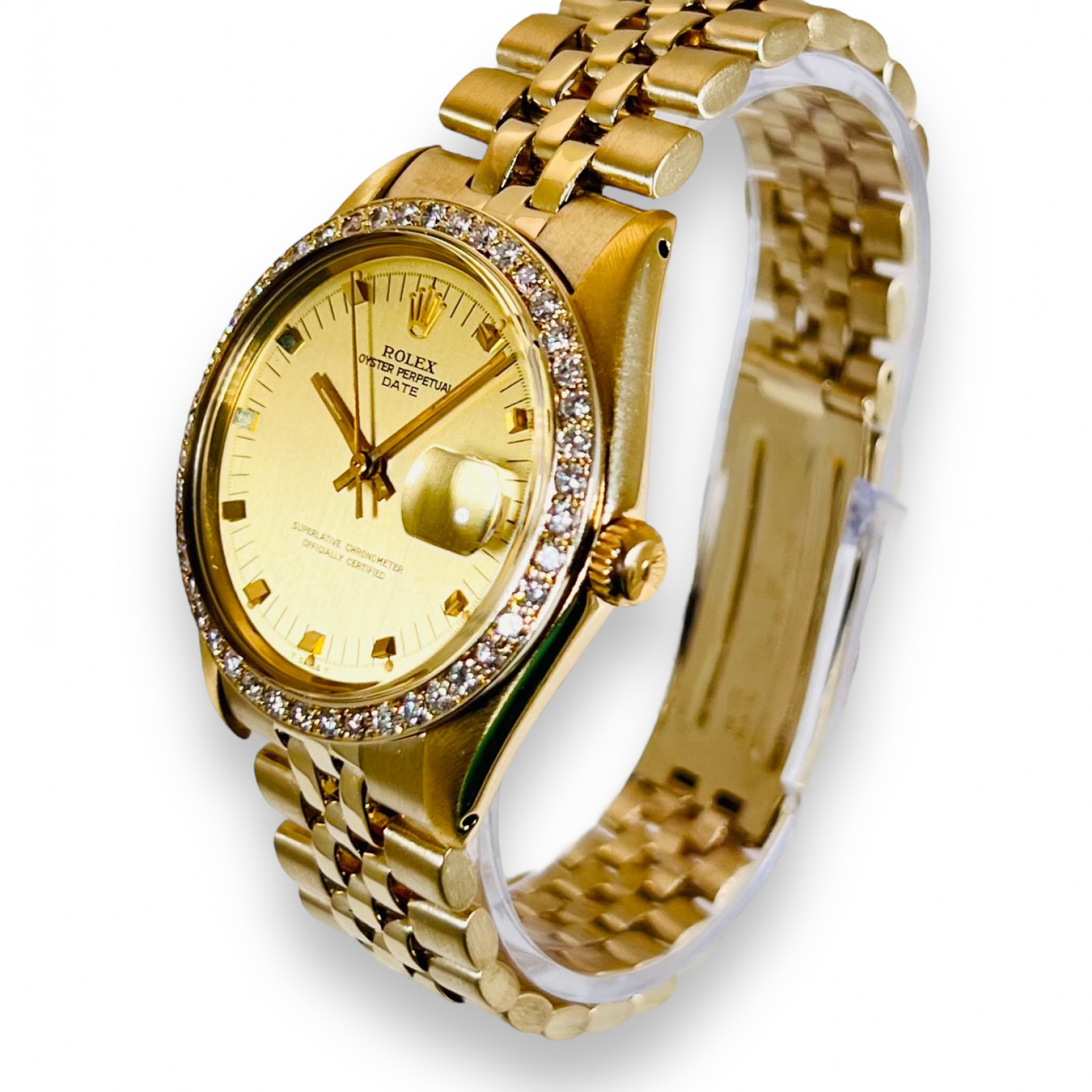 Rolex Date Ref. 1503 14KT Gold.