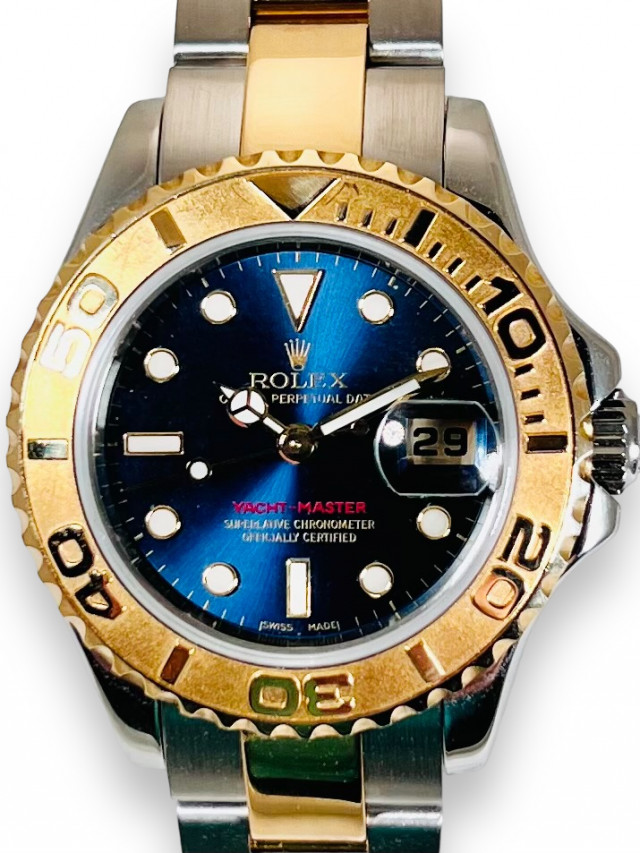 Rolex 169623 Yellow Gold & Steel on Oyster White