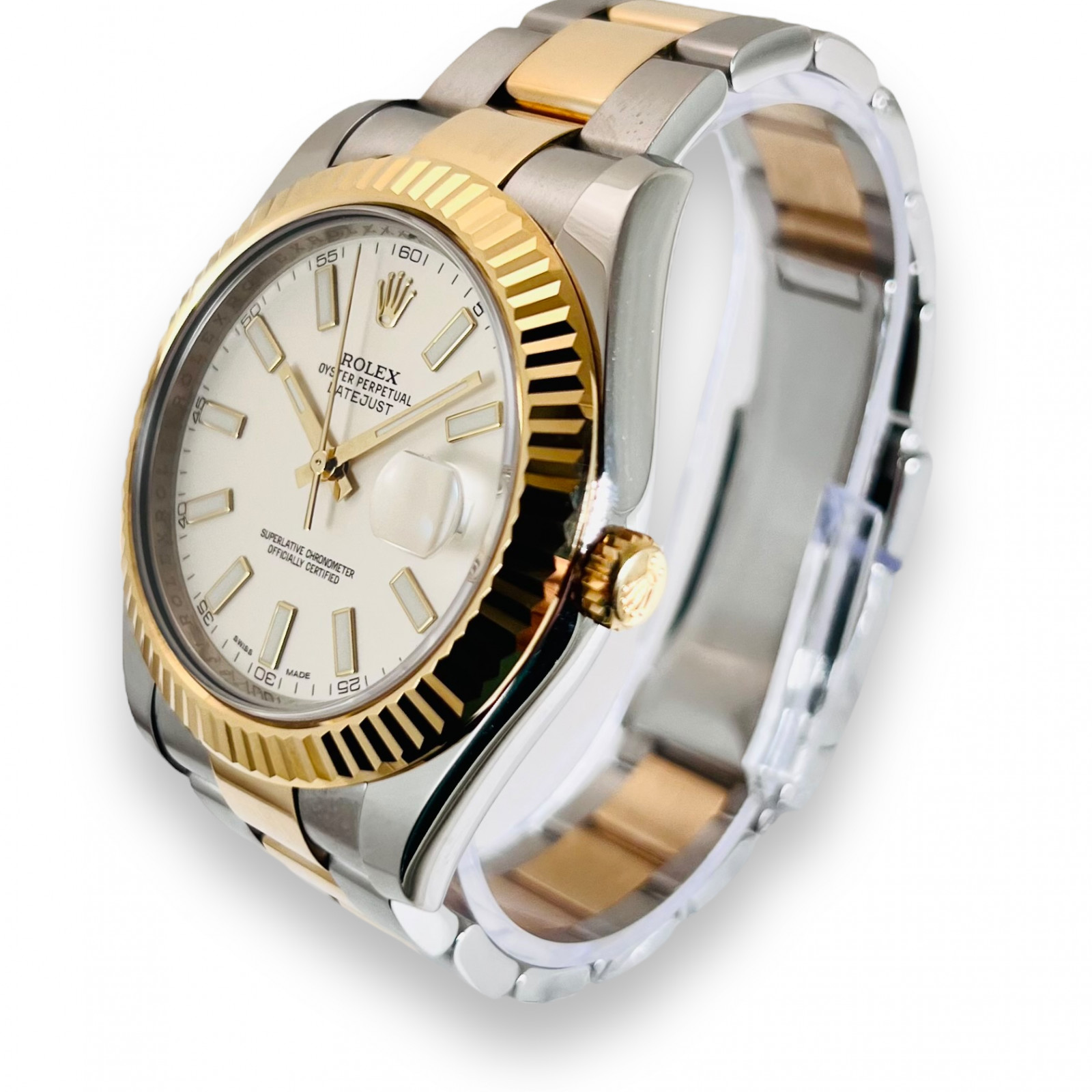 Rolex Datejust 116333  Ivory Dial