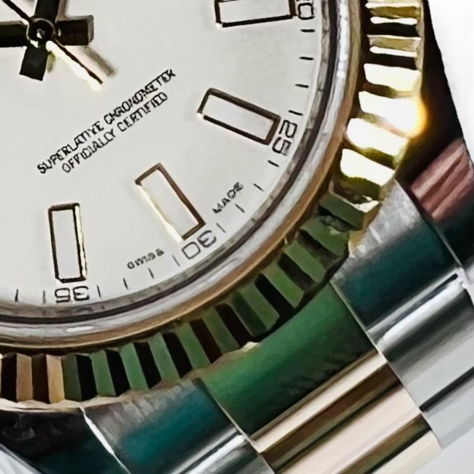 Rolex Datejust 116333  Ivory Dial