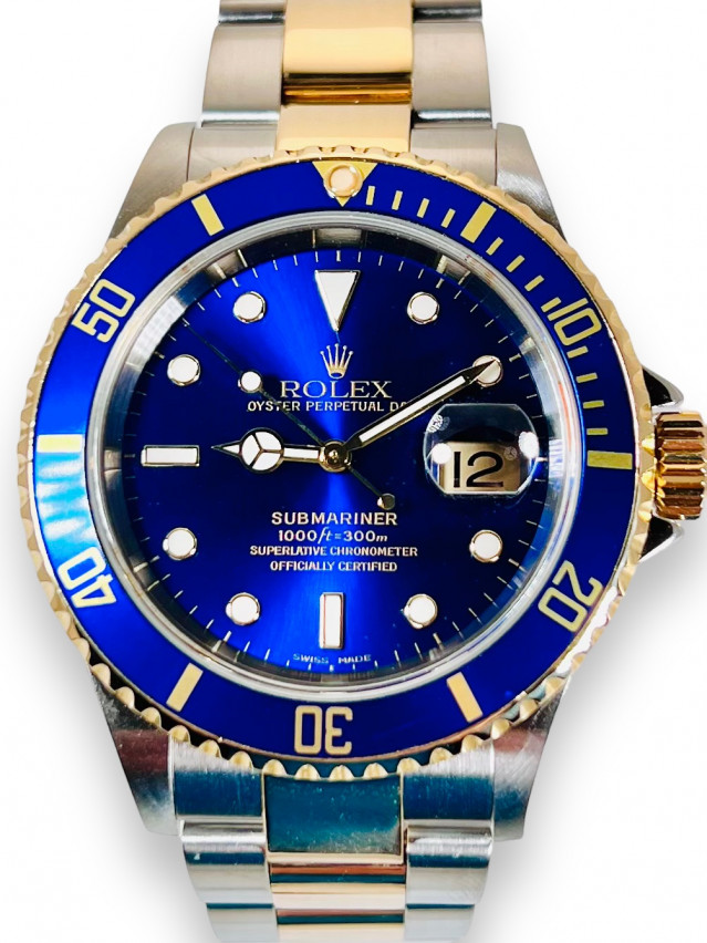 Rolex Submariner 16613 Blue 40MM