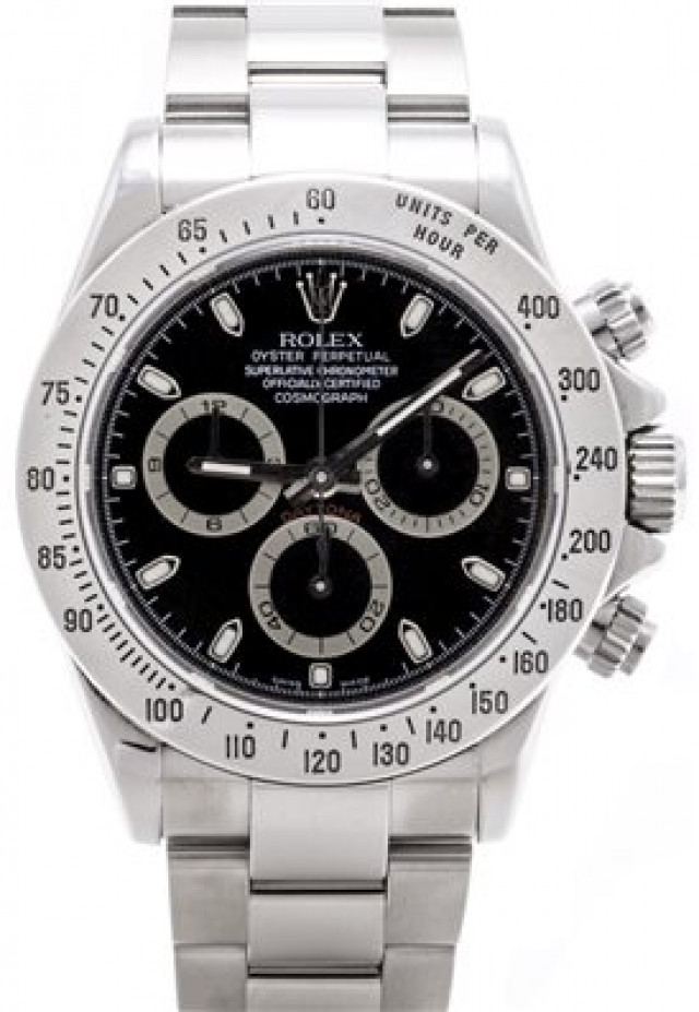 Stainless Steel Rolex Daytona 116520 40 mm