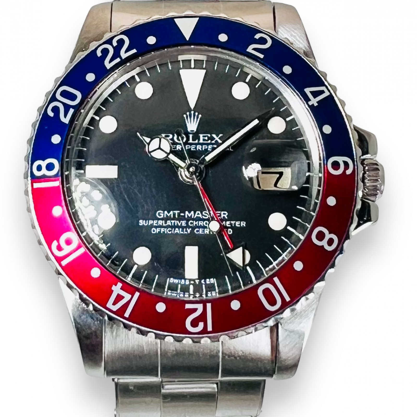 1978 Black Rolex GMT-Master 1675 Ermitage Jewelers