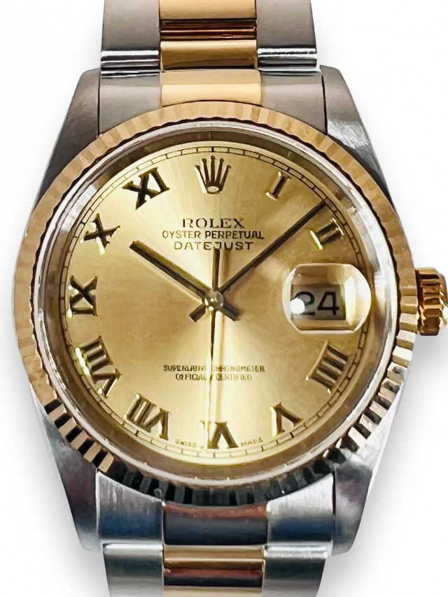 Rolex Datejust 16233 with Roman Dial