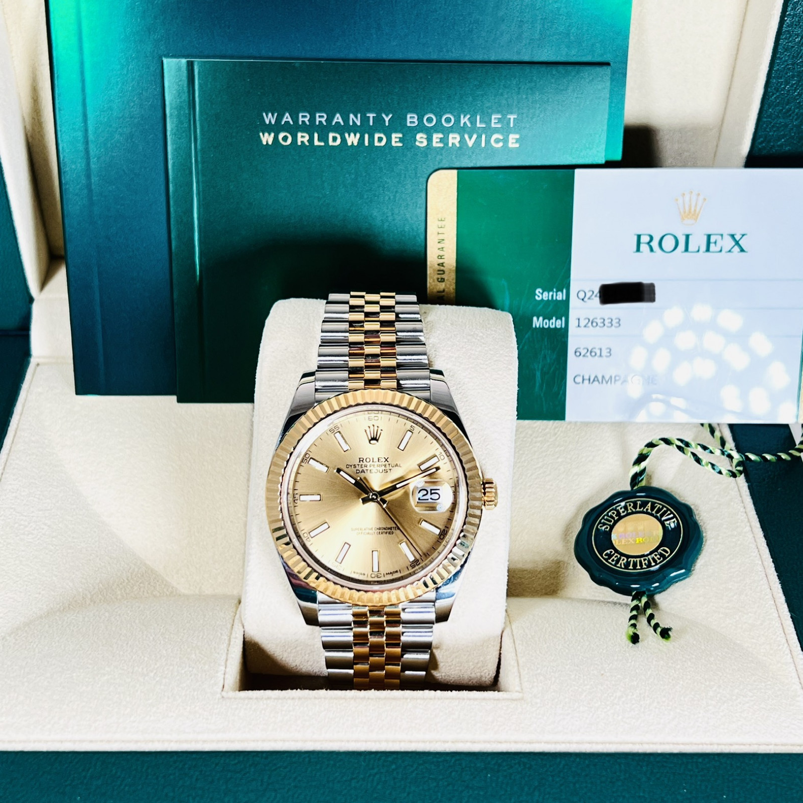 Rolex Datejust  126333 New Style 41MM