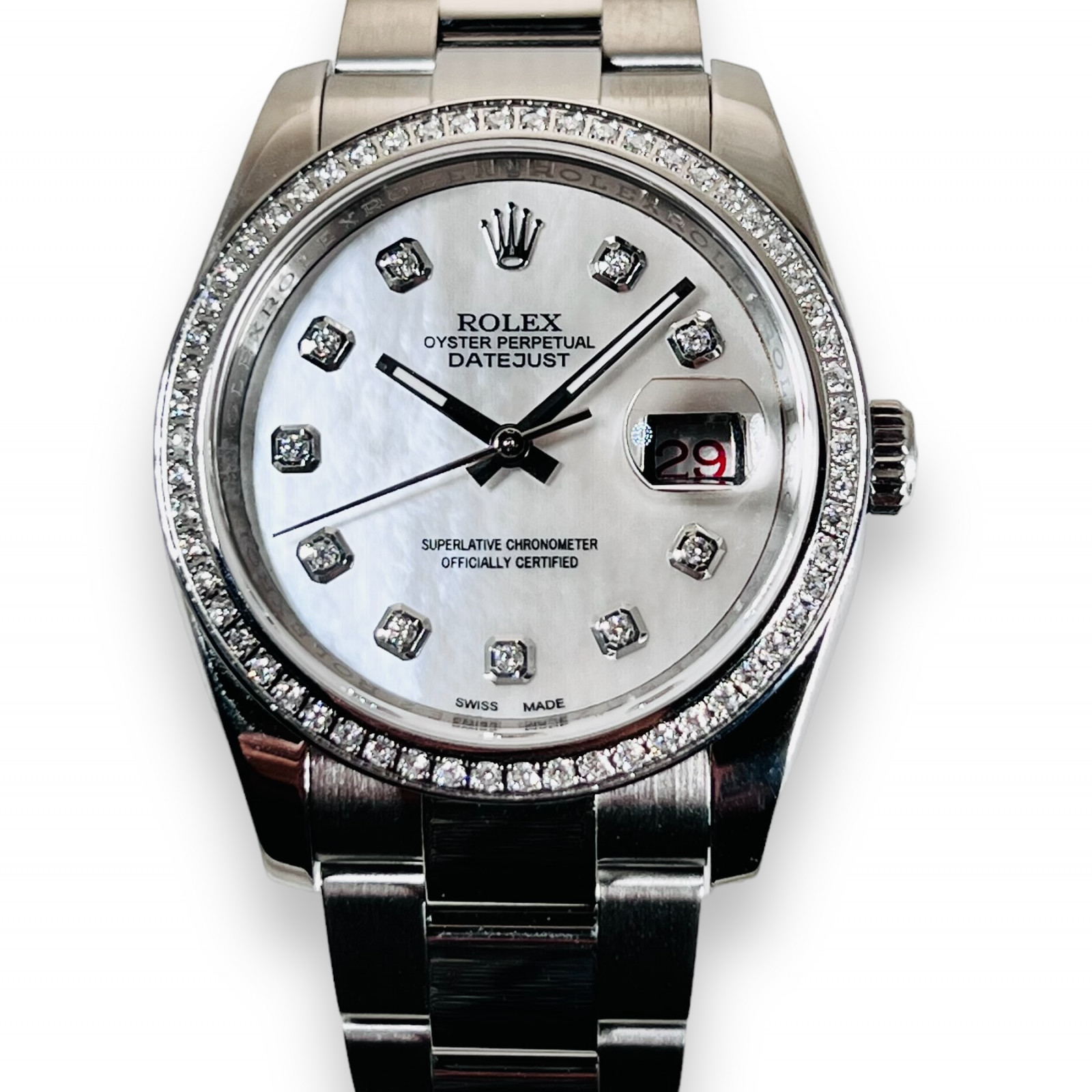 Diamond Rolex Datejust 116200