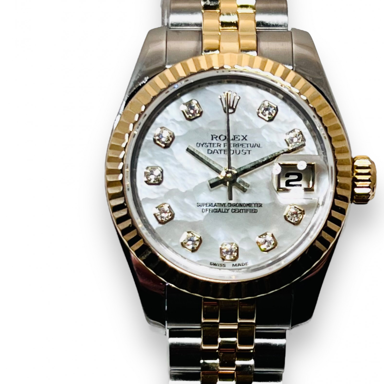 Rolex Datejust 179173 Diamond Mother of Pearl