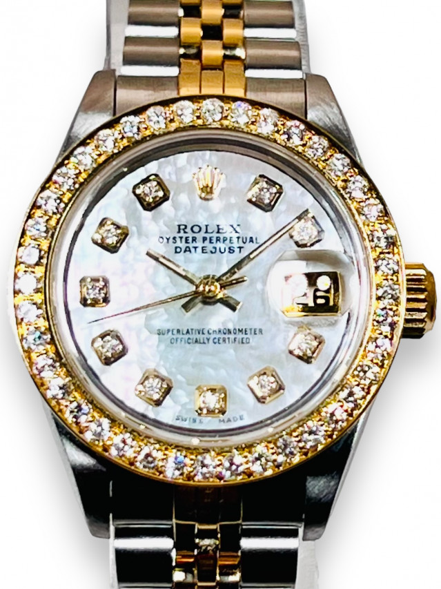 Diamond Rolex Datejust 69163