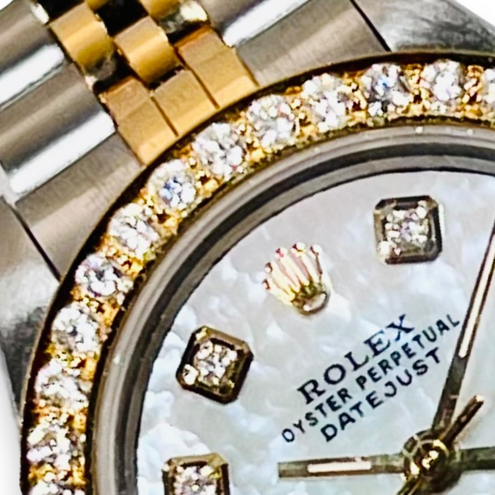 Diamond Rolex Datejust 69163