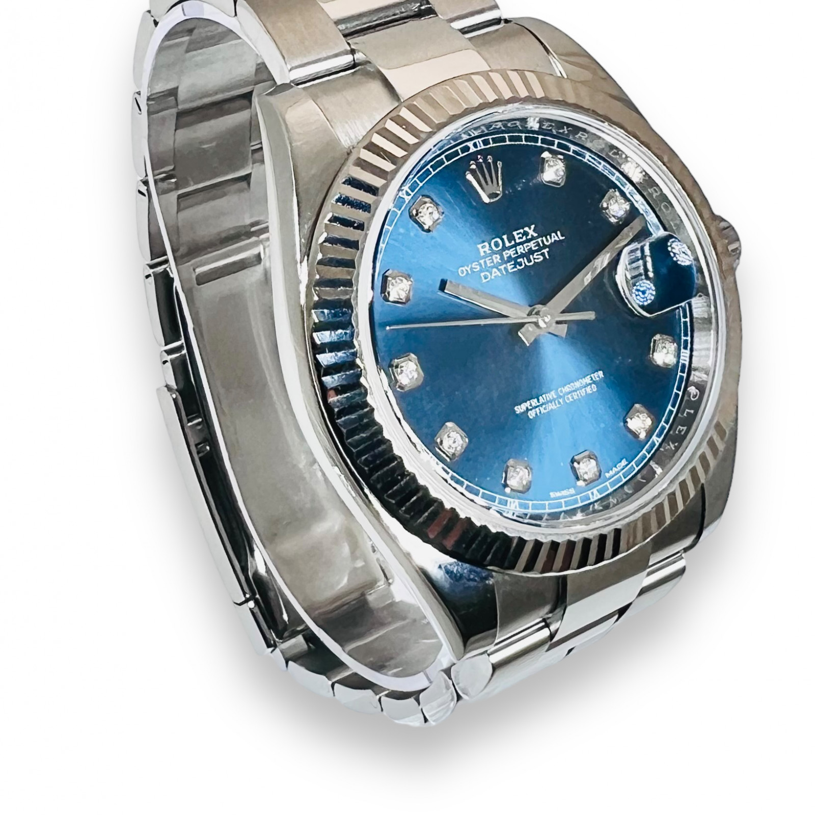 2018 White Rolex Datejust 126334 Ermitage Jewelers