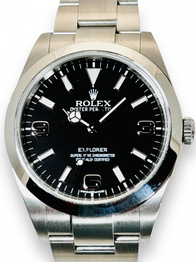 Rolex 214270 Steel on Oyster Black
