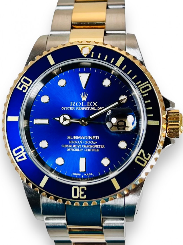 Rolex Submariner 16613  Blue
