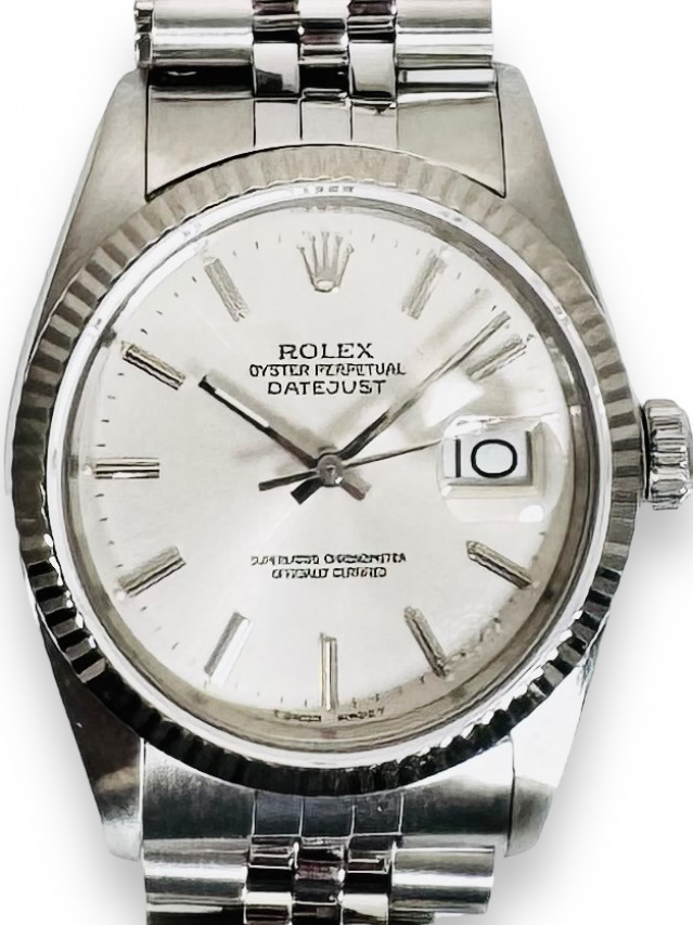 Rolex Datejust 16014 Silver Dial