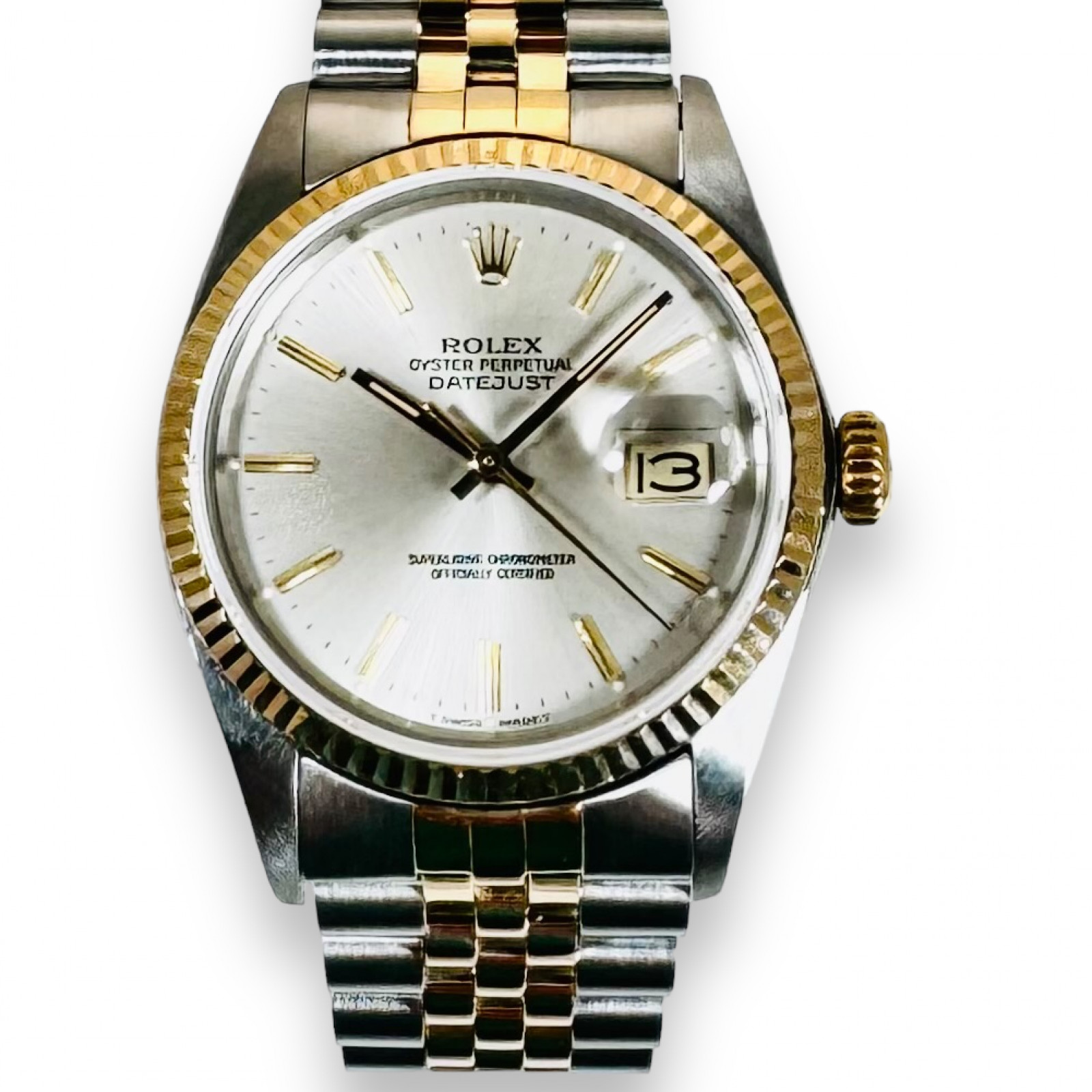 Rolex Datejust 16013 Silver Dial