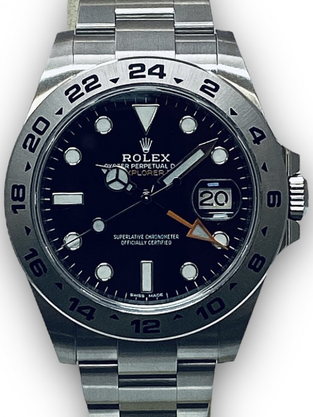 Rolex 216570 Steel on Oyster Black