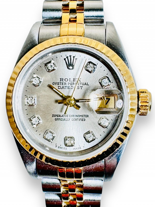 Ladies Rolex Datejust 69173 Diamond Dial