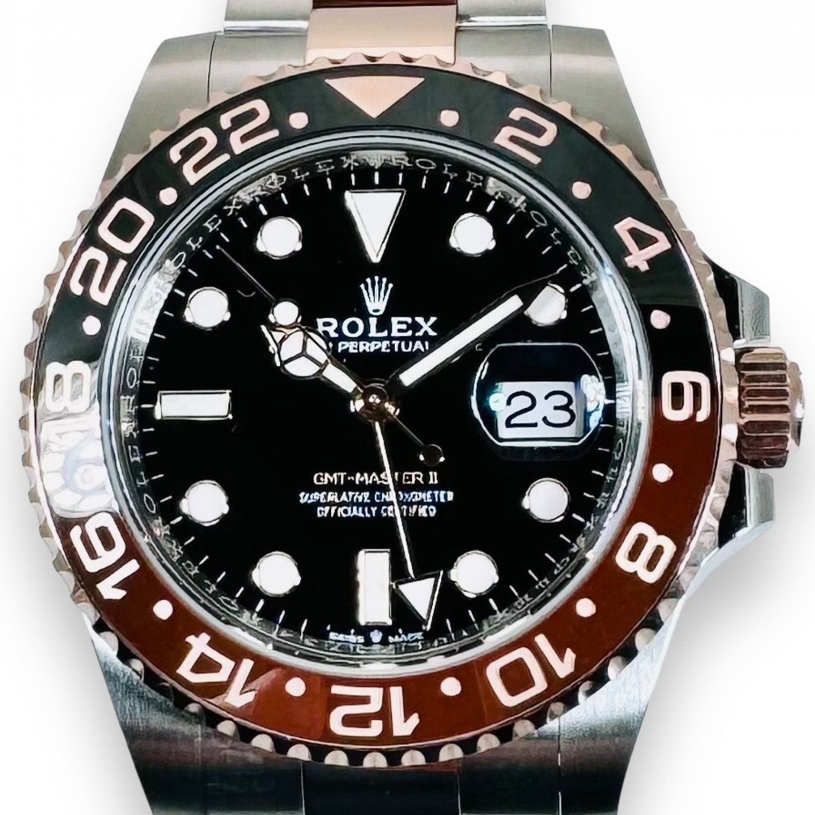 2024 Root Beer Rolex GMT-Master II 126711CHNR Ermitage Jewelers