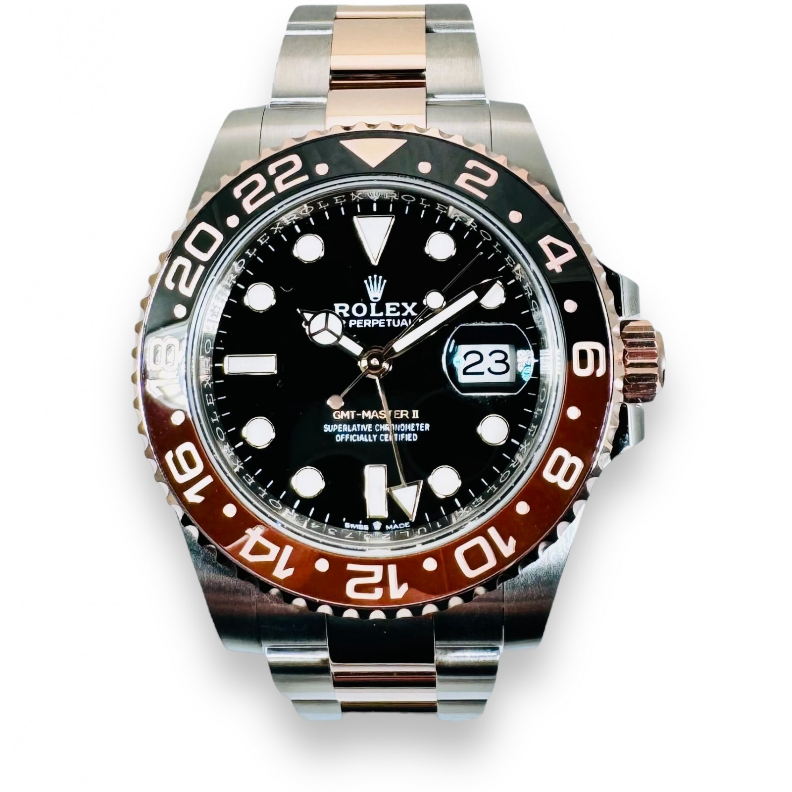 2024 Root Beer Rolex GMT-Master II 126711CHNR Ermitage Jewelers
