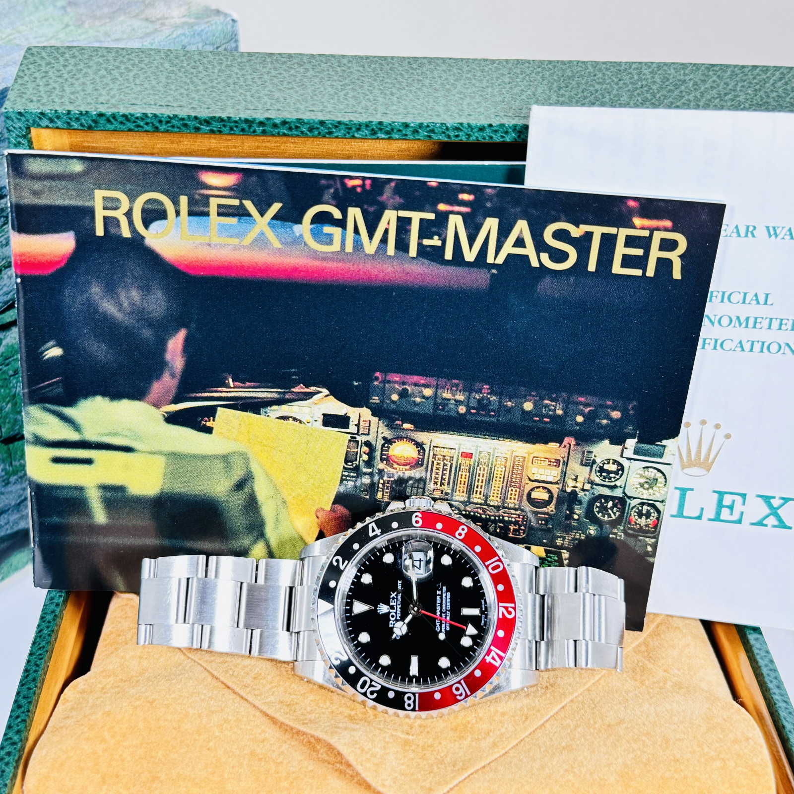Rolex GMT-Master II 16710 40 mm Open Papers