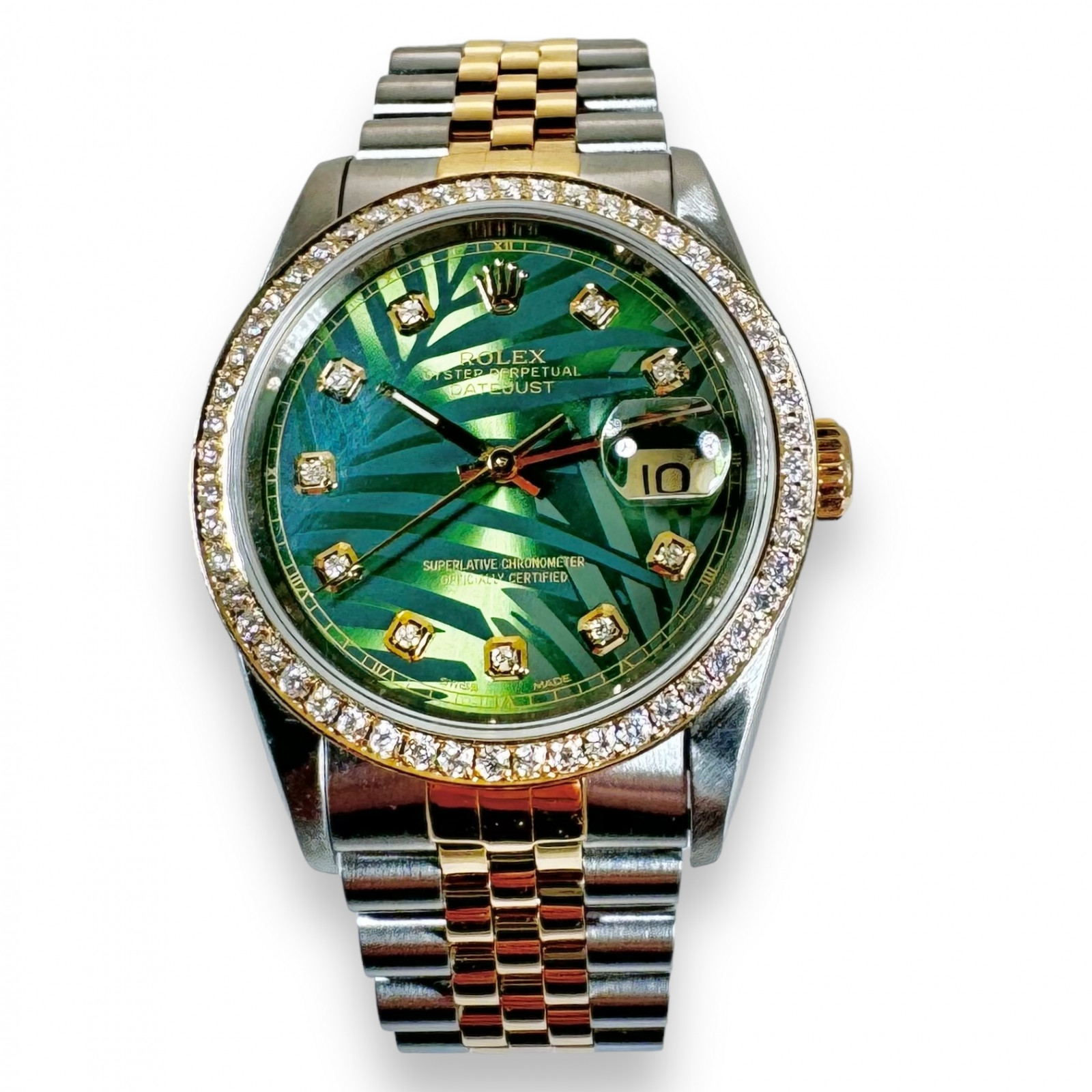 Diamond Men's Rolex Datejust 16233 Ermitage Jewelers