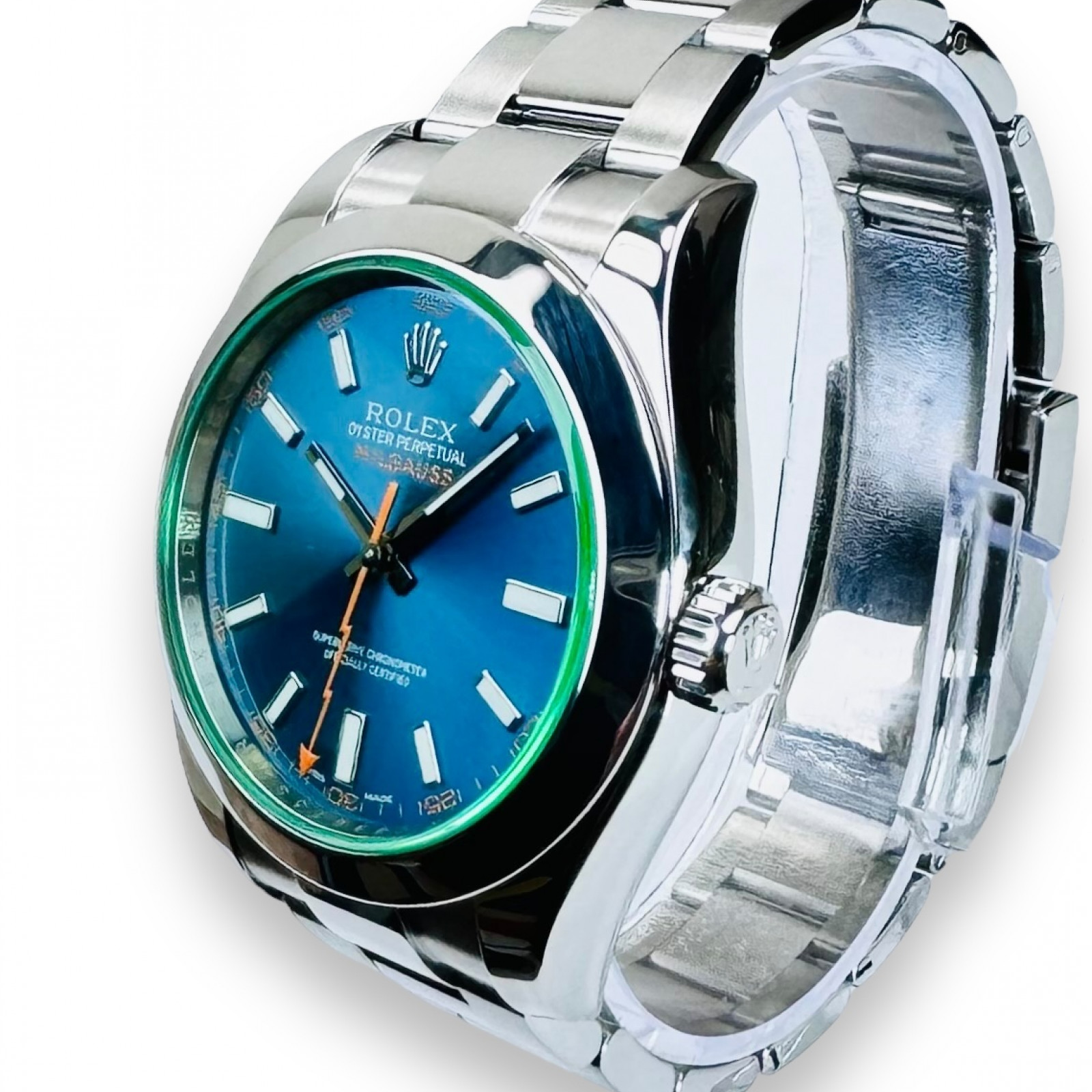 Milgauss Blue Rolex Milgauss Case Thickness 116400GV-0002 Rolex