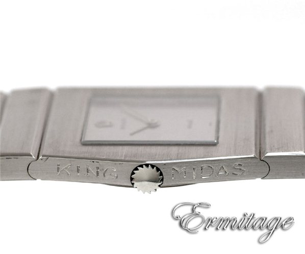 White gold rare King Midas Rolex vintage watch ref. 9630 at Ermitage Jewelers