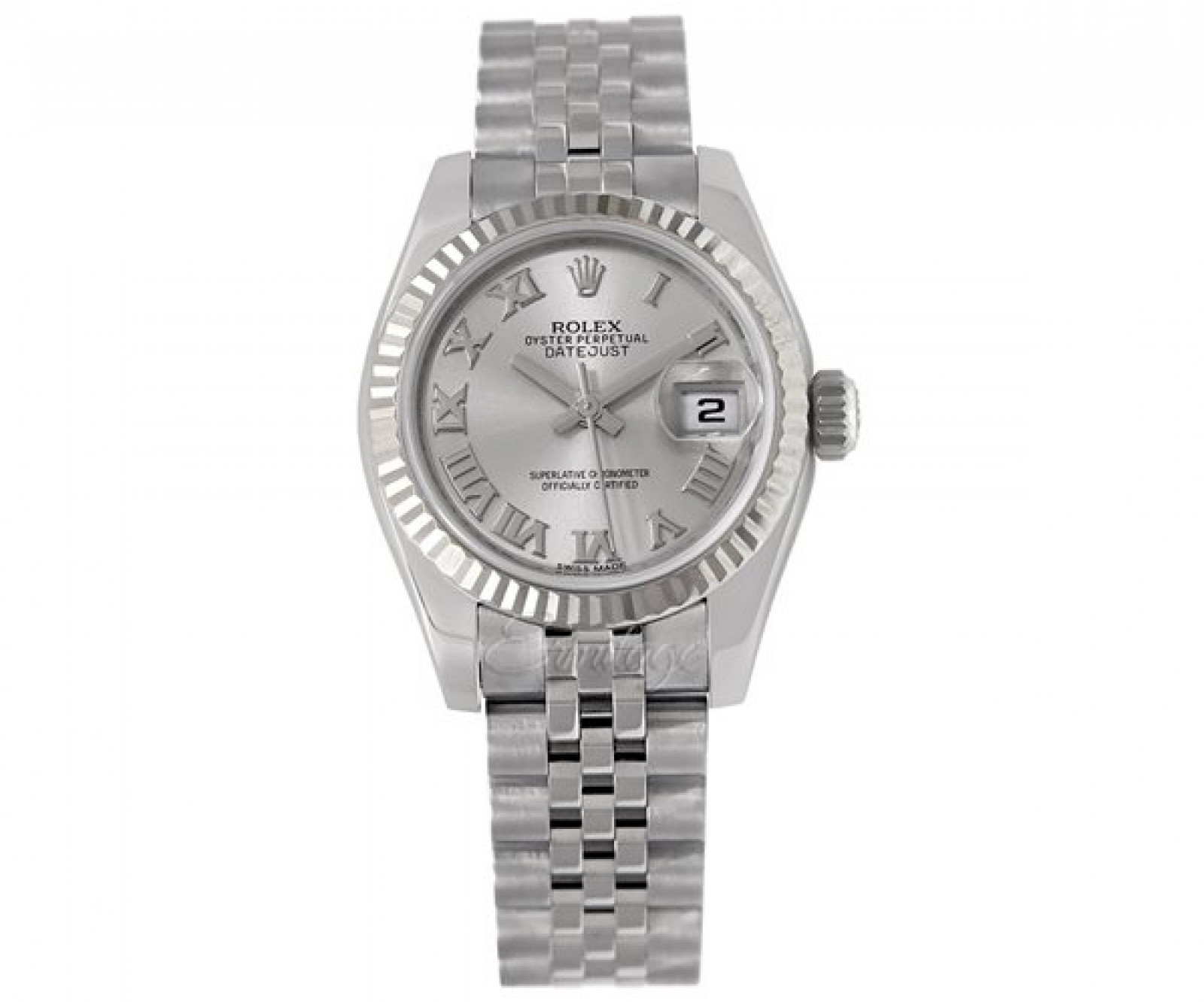 Rolex Datejust 179174 with Rhodium Dial & Roman Markers