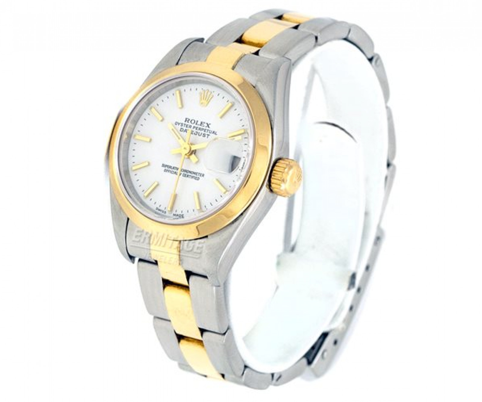 Rolex Datejust 79163 Gold & Steel White