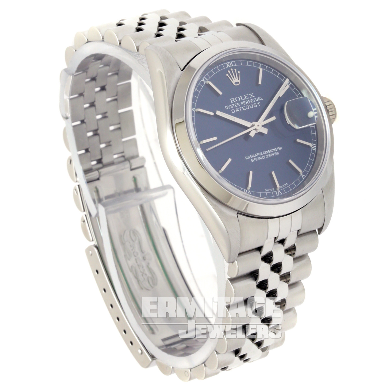 Rolex Datejust 16200 with Blue Dial