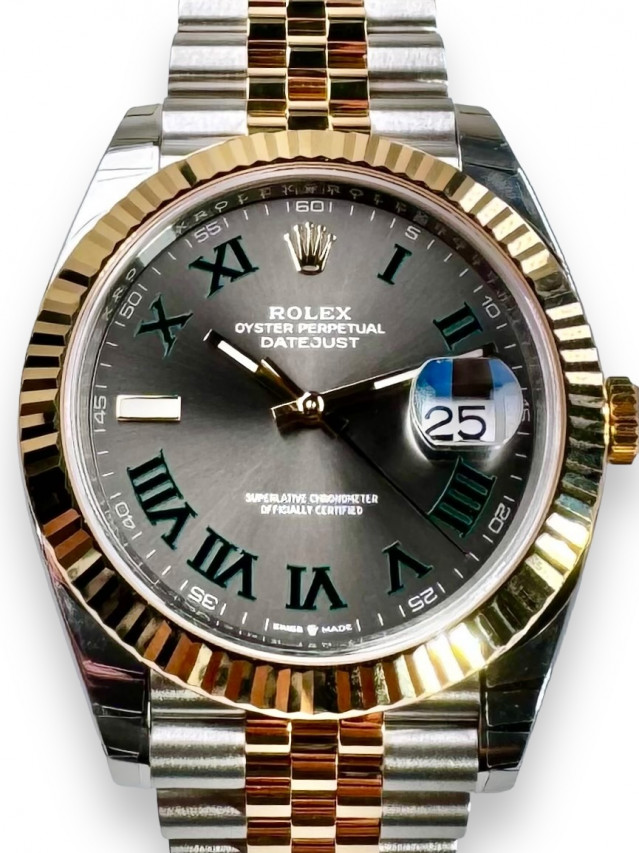 Rolex Datejust  126333 Latest Model "Wimbledon" Unworn