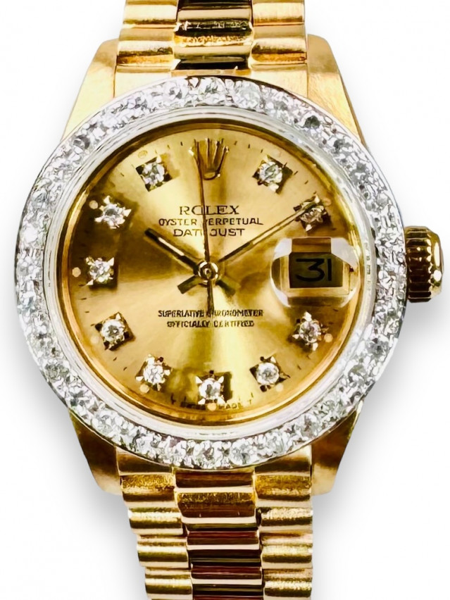 Rolex 18 KT Gold Datejust 6917