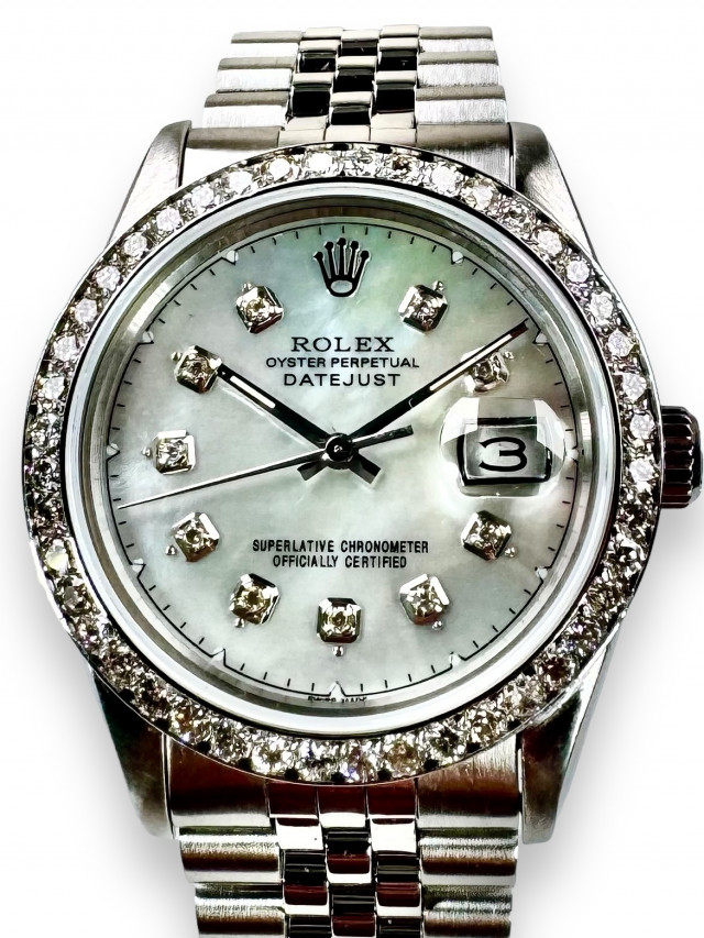 Diamond Rolex Datejust 16030