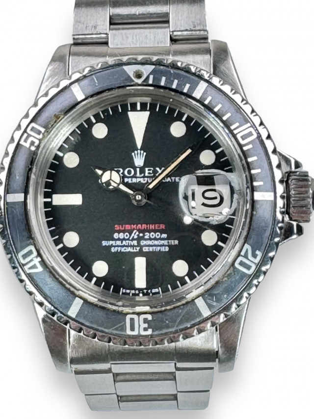 Rolex 1680 Steel on Oyster Black Mark IV with Luminous Dots & Index